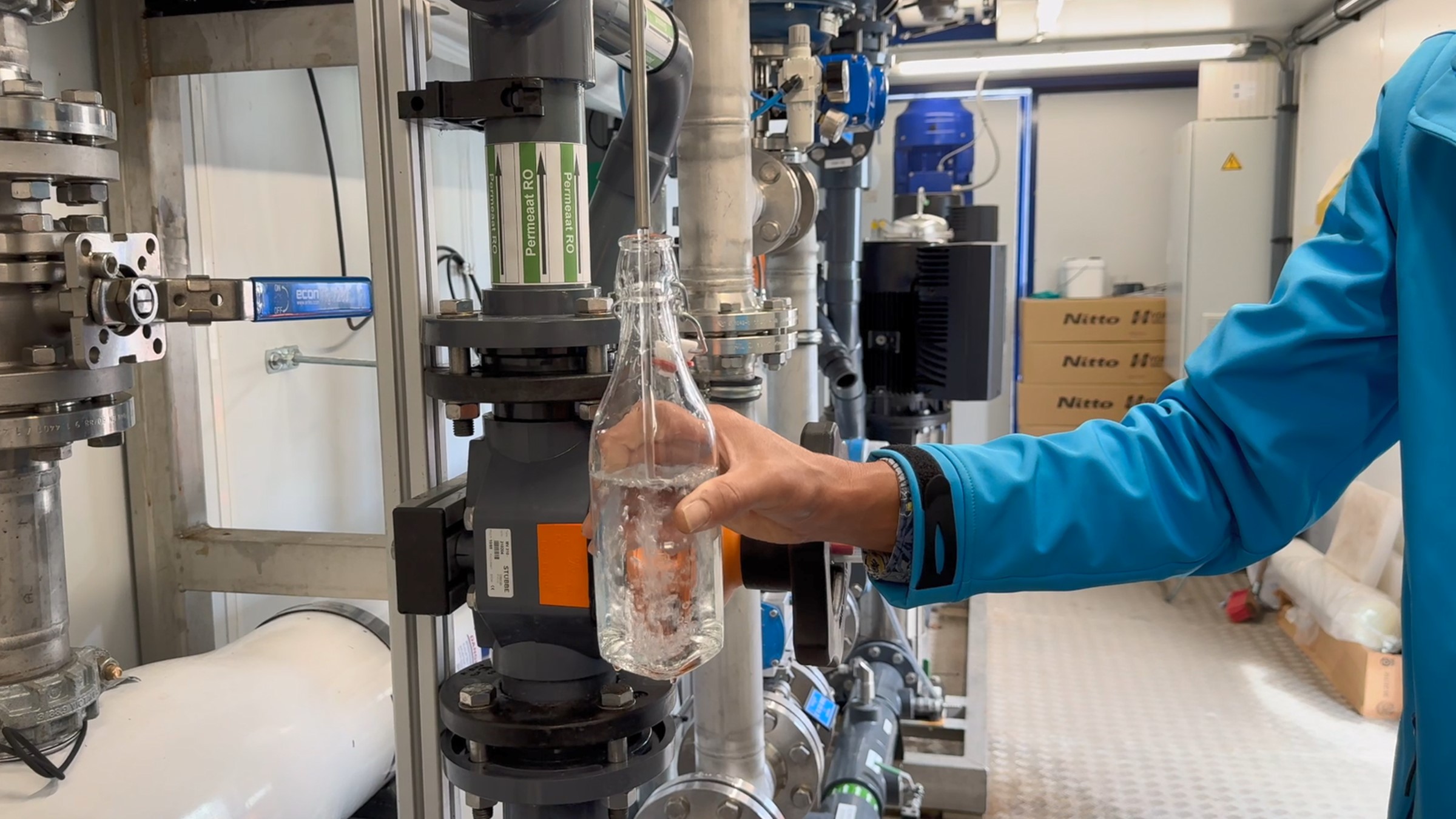 Drinkwater uit brakke wel