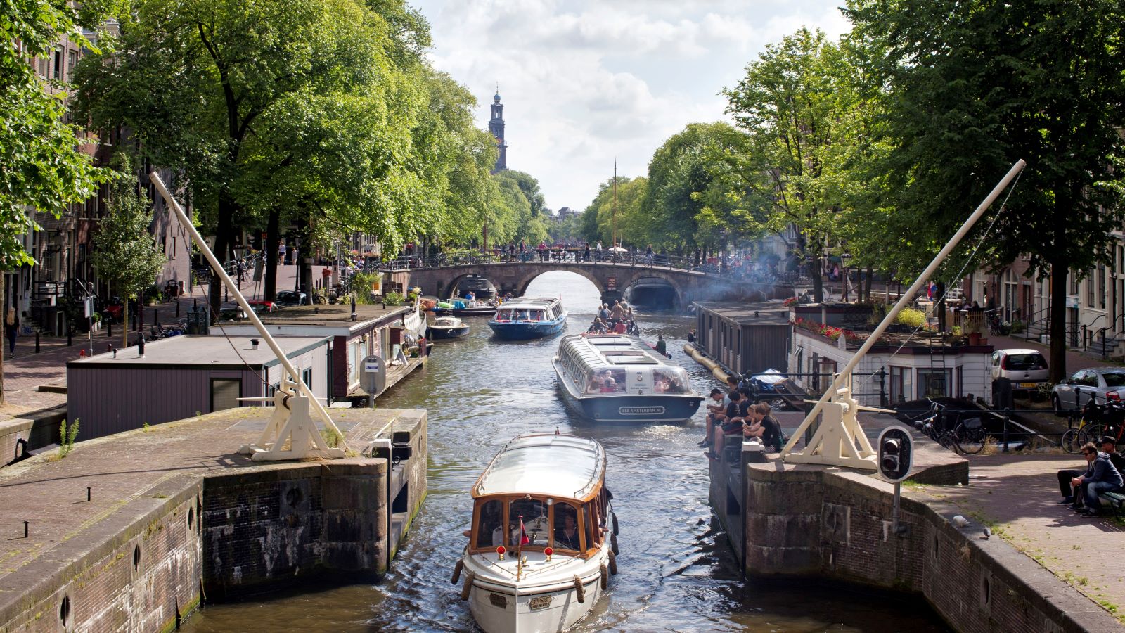 Sluis in Amsterdam