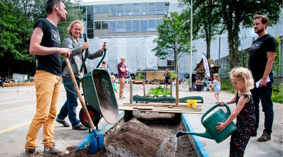 Bewoners maken Amsterdam Rainproof