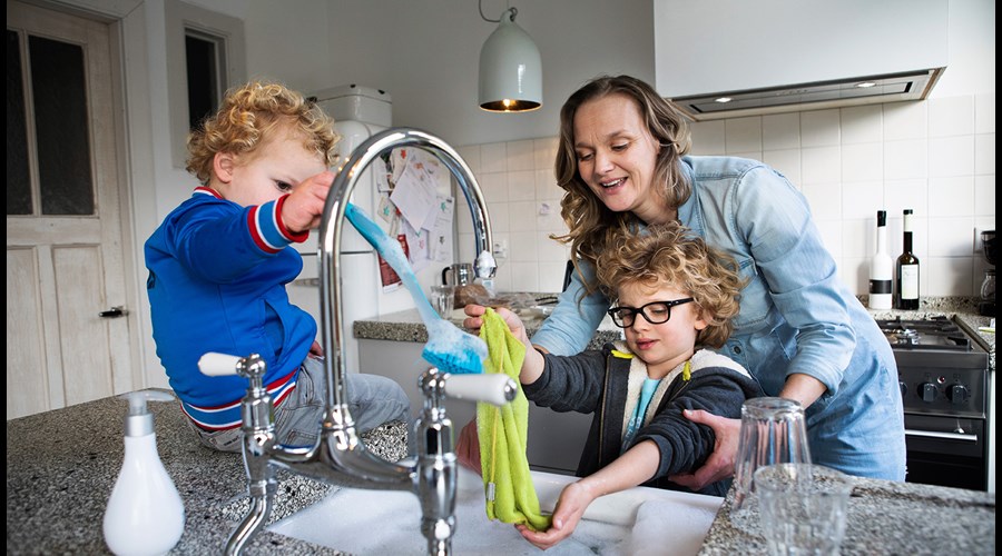 Afwassen drinkwater