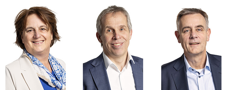 Pasfoto's van de bestuurders