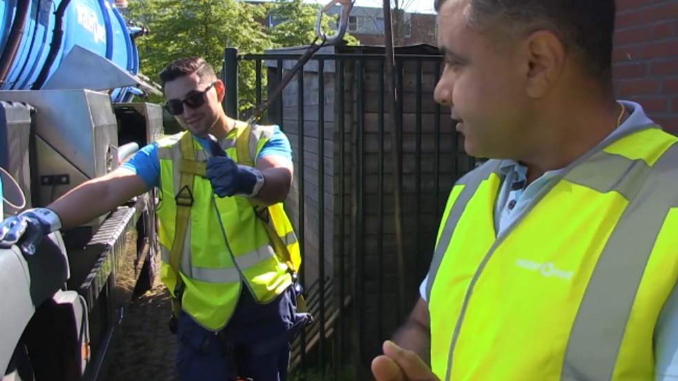 Zo maken wij het riool schoon